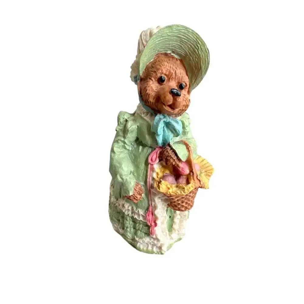 Albert Price Vintage Granny‎ Bear Figurine with Basket 5
